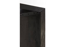 Light & Living Kast Open 95x35x190 Cm SONDRIO Hout Mat Zwart