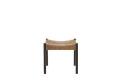 Light & Living Kruk 44x44x40 Cm DELIS Hout Donker Bruin+zeegras