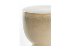 Light & Living Kruk Ø28 5x42 Cm FINCA Keramiek Glans Crème