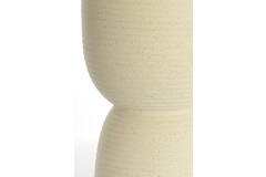 Light & Living Kruk Ø28 5x42 Cm FINCA Keramiek Mat Crème