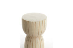 Light & Living Kruk Ø28 5x42 Cm FINCA Keramiek Mat Zand+bruin