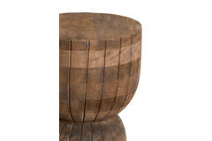 Light & Living Kruk Ø28x42 Cm DIMARO Mat Donker Bruin