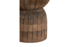 Light & Living Kruk Ø28x42 Cm DIMARO Mat Donker Bruin