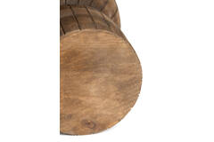 Light & Living Kruk Ø28x42 Cm DIMARO Mat Donker Bruin