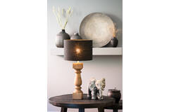 Light & Living Lampvoet 10x10x47 Cm CUMANI Hout Naturel