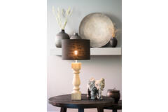 Light & Living Lampvoet 10x10x47 Cm CUMANI Hout Weather Barn