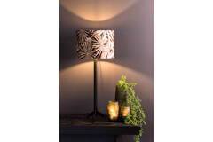 Light & Living Lampvoet 15 5x15 5x50 Cm DENNIS Mat Zwart
