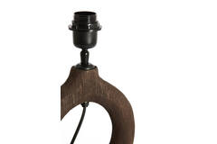 Light & Living Lampvoet 17x20x57 Cm SABULI Hout Mat Donker Bruin