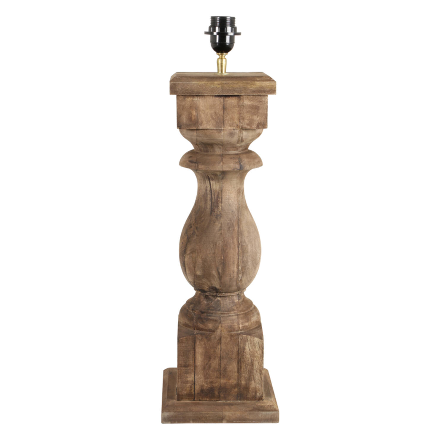 Light & Living Lampvoet 19x19x64 Cm CADORE Hout Weather Barn