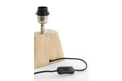 Light & Living Lampvoet 22x15x19 Cm KARDAN Hout Mat Naturel