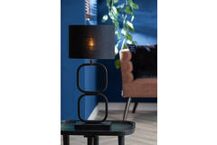 Light & Living Lampvoet 23x11 5x46 Cm LUTIKA Mat Zwart