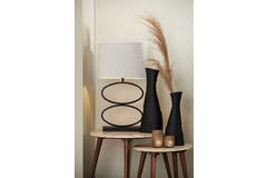 Light & Living Lampvoet 33x17x42 Cm STELIUS Mat Zwart