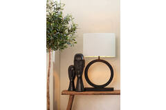 Light & Living Lampvoet 41x13x55 Cm TINAR Hout Mat Zwart