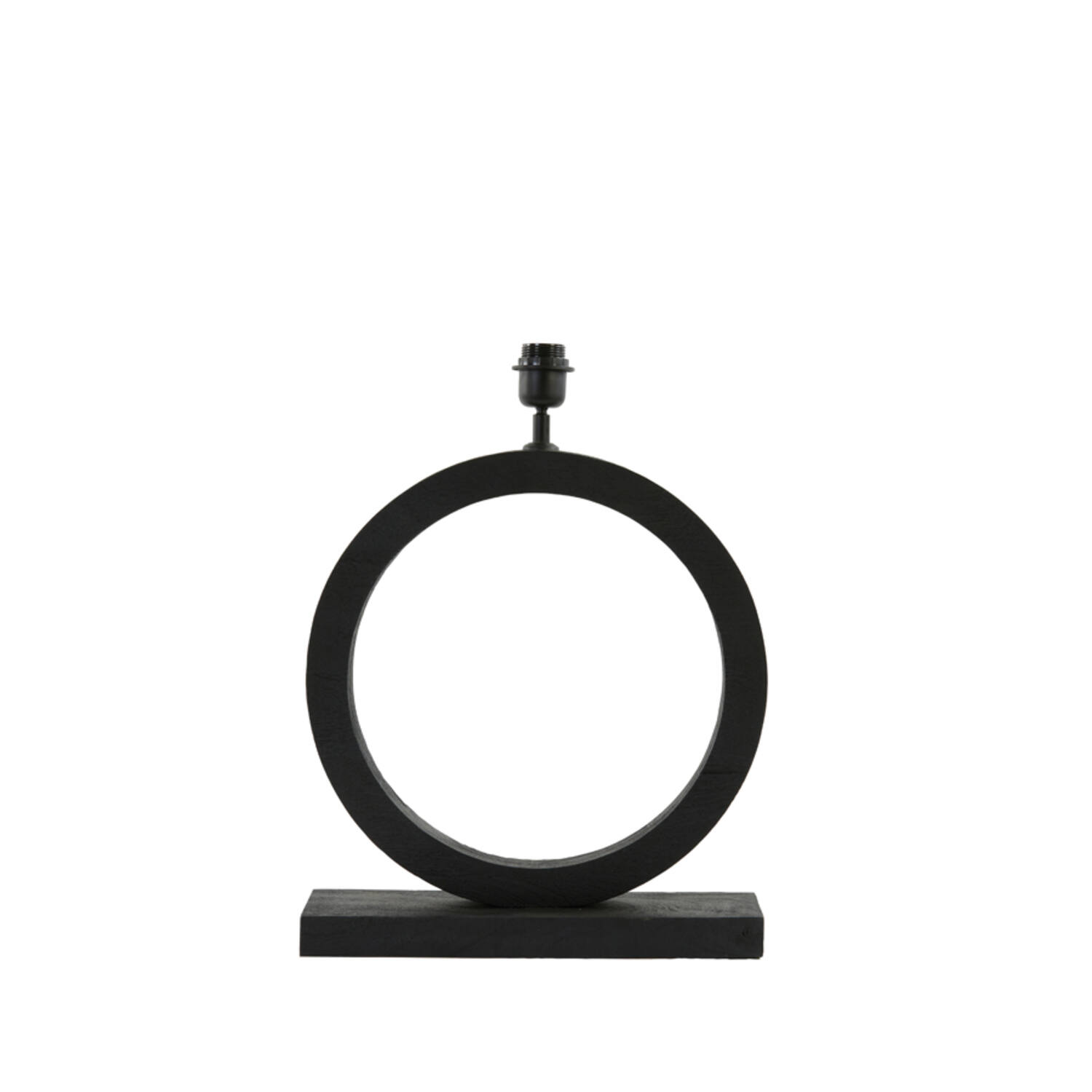 light & living Lampvoet 41x13x55 cm TINAR hout mat zwart