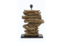 Light & Living Lampvoet 46x17x60 Cm FURY Hout Naturel