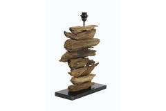 Light & Living Lampvoet 46x17x60 Cm FURY Hout Naturel