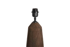 Light & Living Lampvoet Ø15x35 Cm TRAPANI Hout Mat Donker Bruin