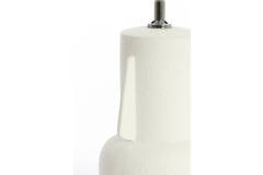 Light & Living Lampvoet Ø16x37 5 Cm MATARAM Keramiek Wit