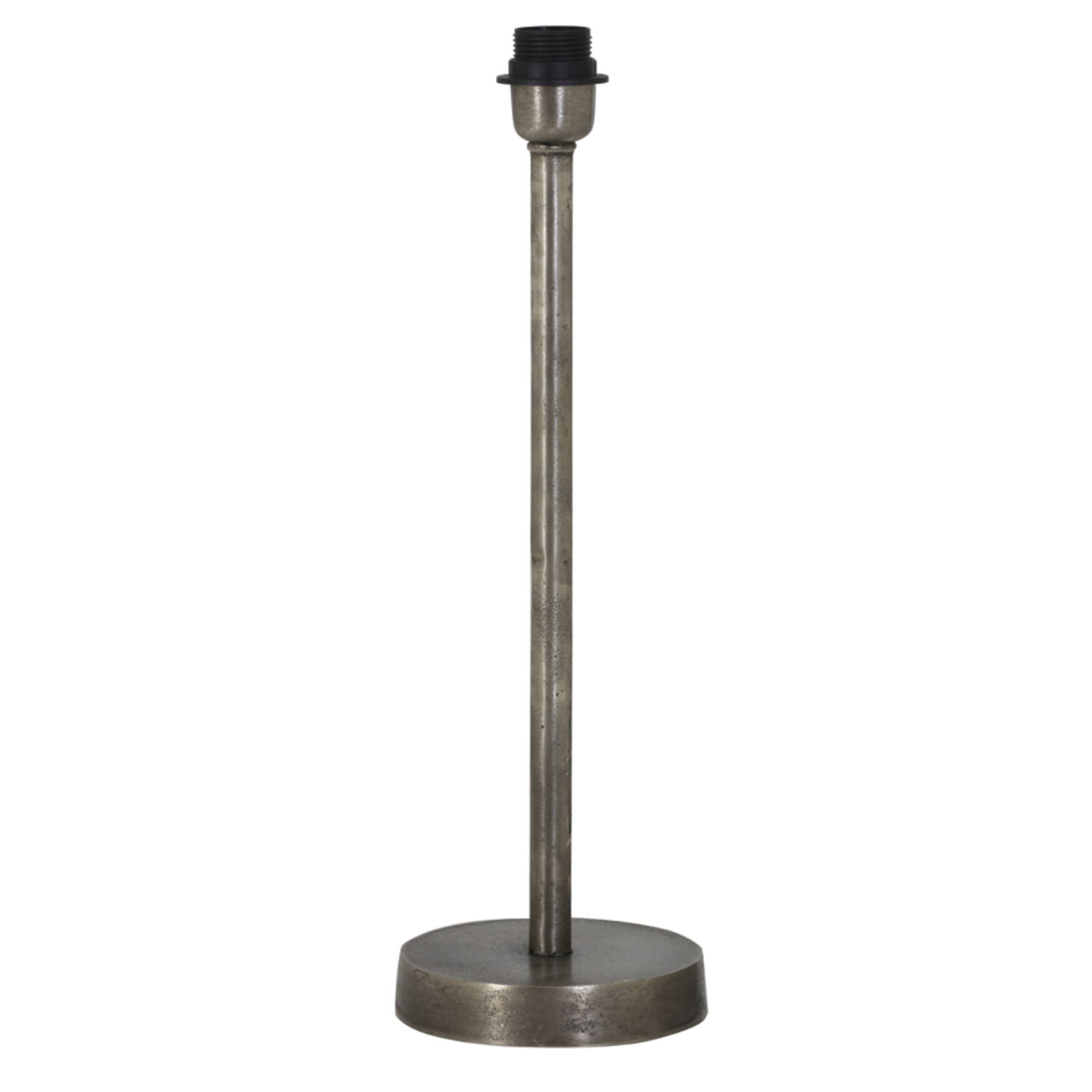 Light & Living Lampvoet Ø16x45 Cm UNDAI Donker Ruw Nikkel