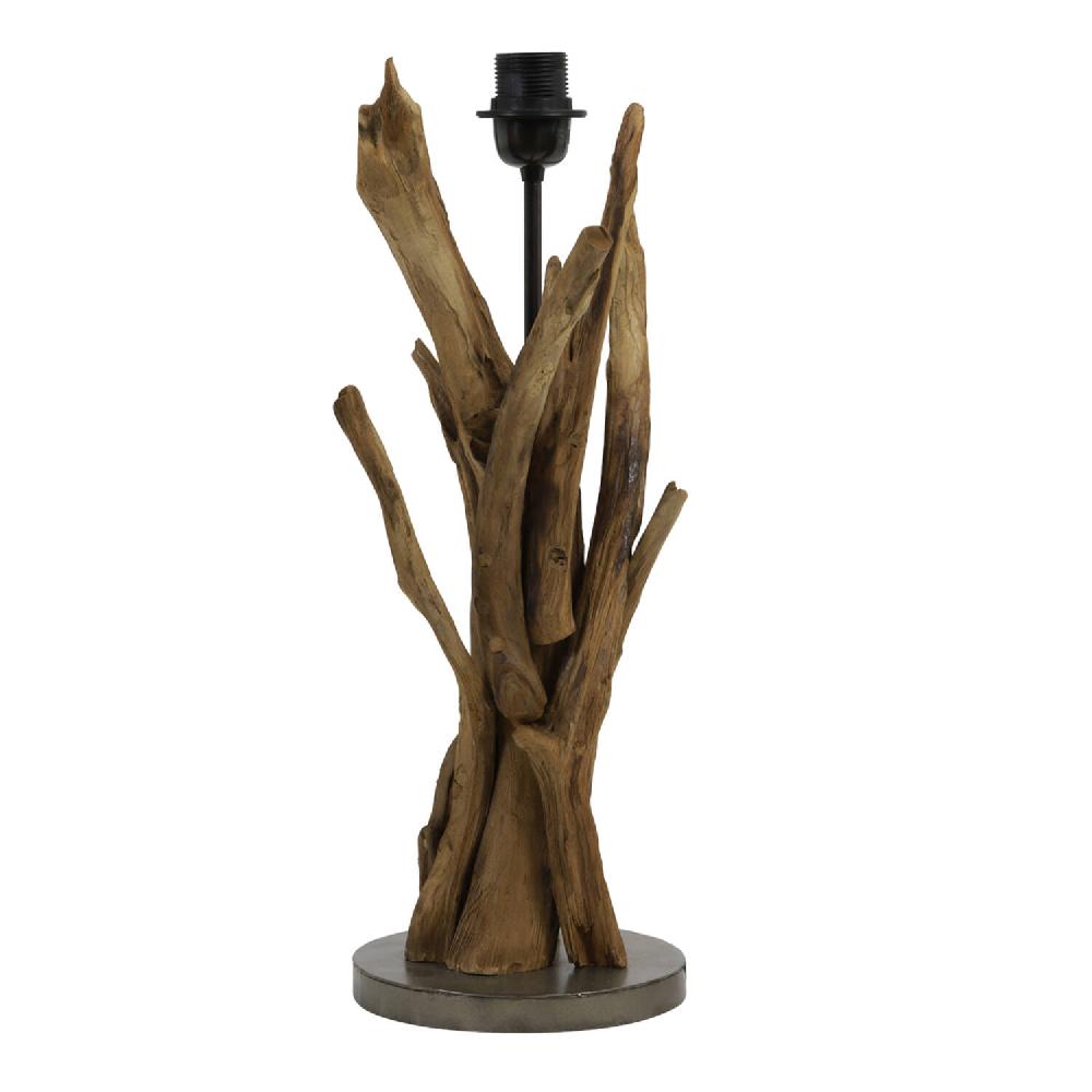 Light & Living Lampvoet Ø18x50 Cm BLUMA Naturel Bruin