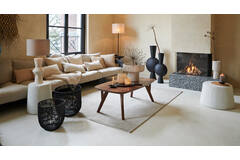 Light & Living Lampvoet Ø22 5x61 Cm AYLA Keramiek Crème