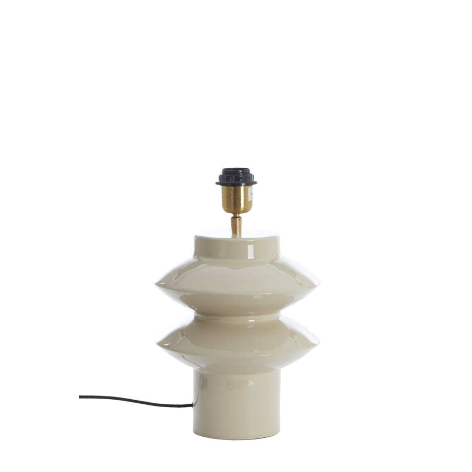 light & living Lampvoet Ø22x26 cm PETCH glans licht grijs