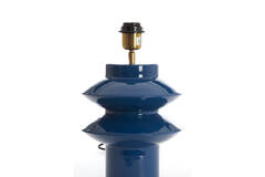 Light & Living Lampvoet Ø22x40 Cm PETCH Glans Kobalt Blauw