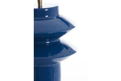 Light & Living Lampvoet Ø22x40 Cm PETCH Glans Kobalt Blauw