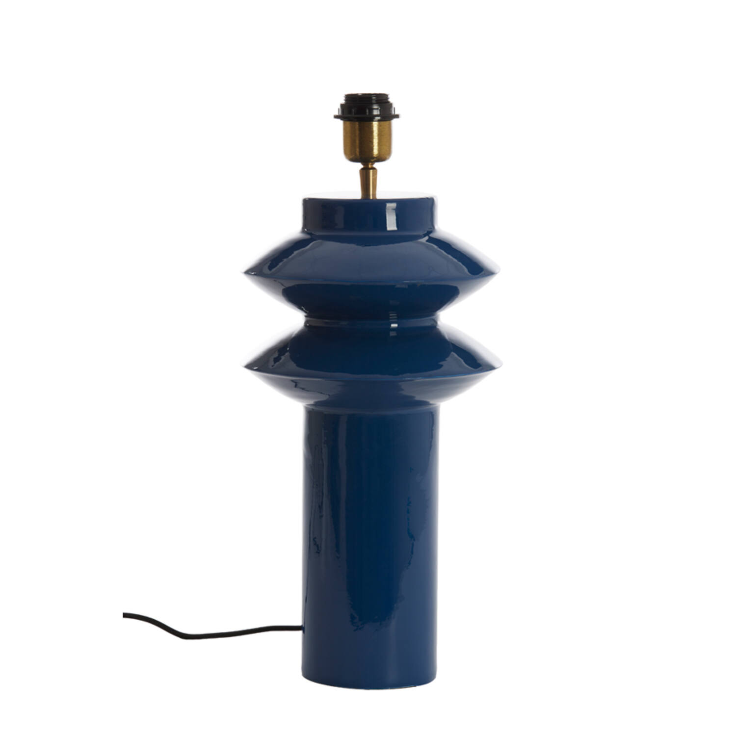 light & living Lampvoet Ø22x40 cm PETCH glans kobalt blauw