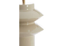 Light & Living Lampvoet Ø22x40 Cm PETCH Glans Licht Grijs