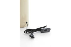 Light & Living Lampvoet Ø22x40 Cm PETCH Glans Licht Grijs