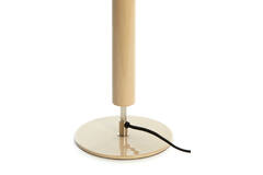 Light & Living Lampvoet Ø34x49 Cm KULAI Glanzend Beige+nikkel