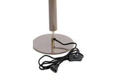 Light & Living Lampvoet Ø34x49 Cm KULAI Glanzend Grijs+nikkel