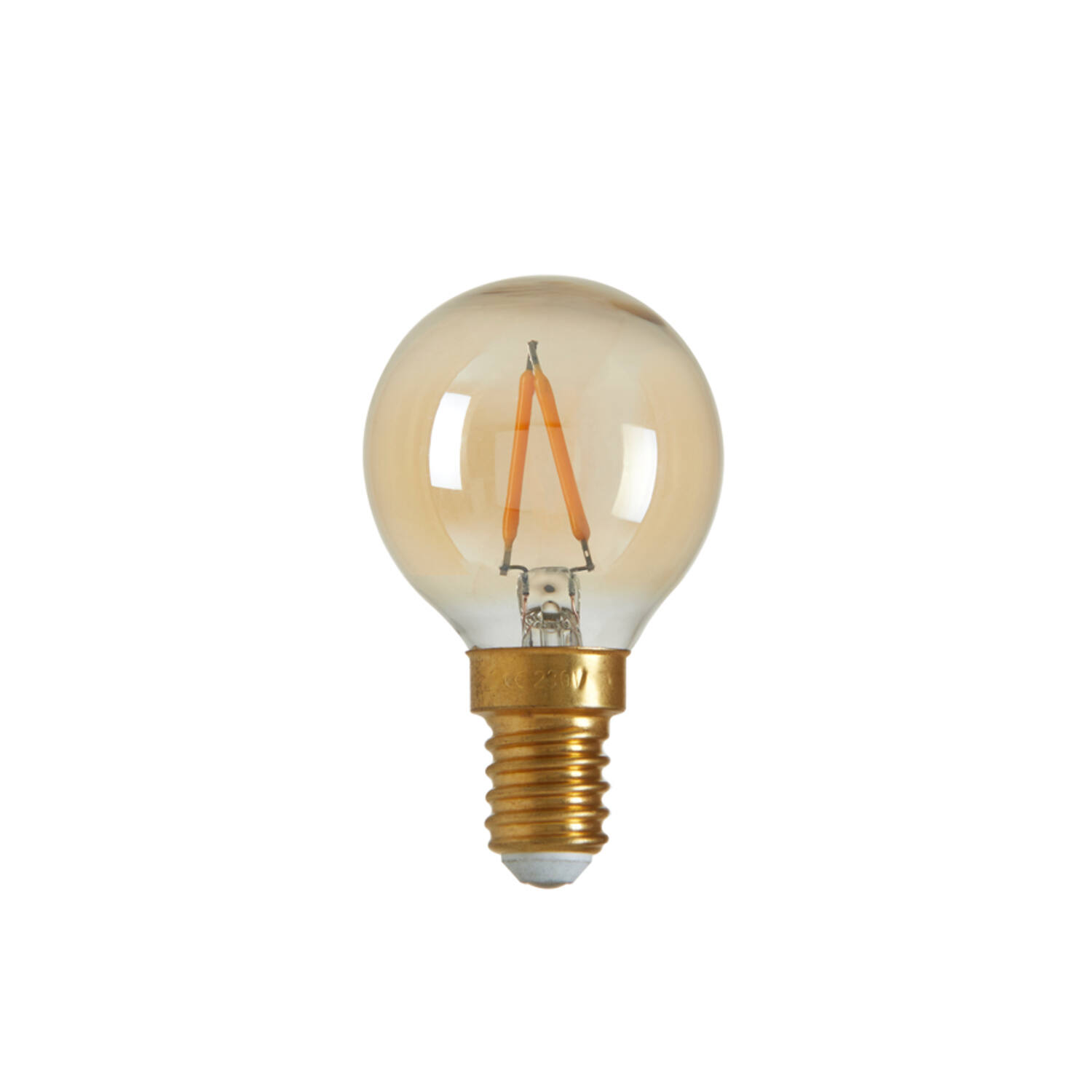 Light & Living LED Bulb Ø4x7 Cm LIGHT 2W Amber E14 Dimbaar