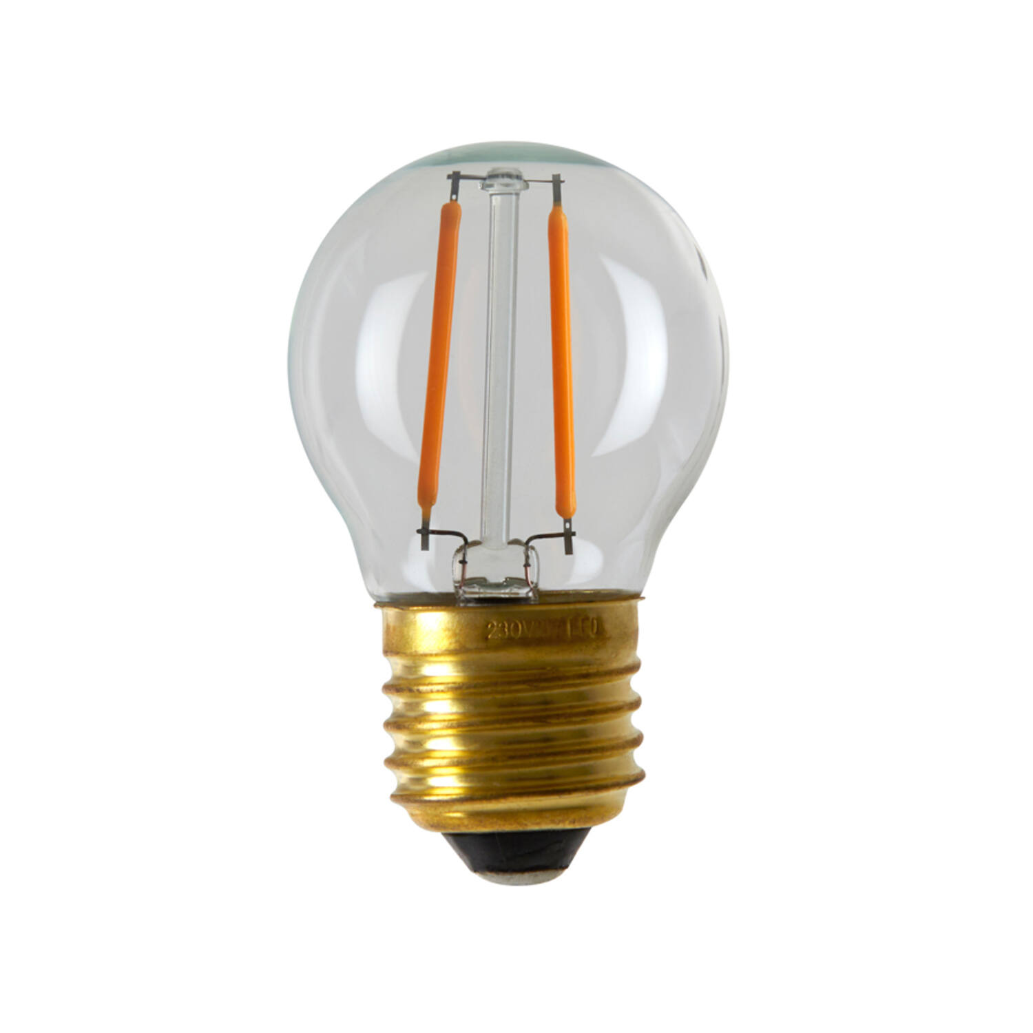 light & living LED kogel Ø4 5x7 cm LIGHT 2W helder E27 dimbaar