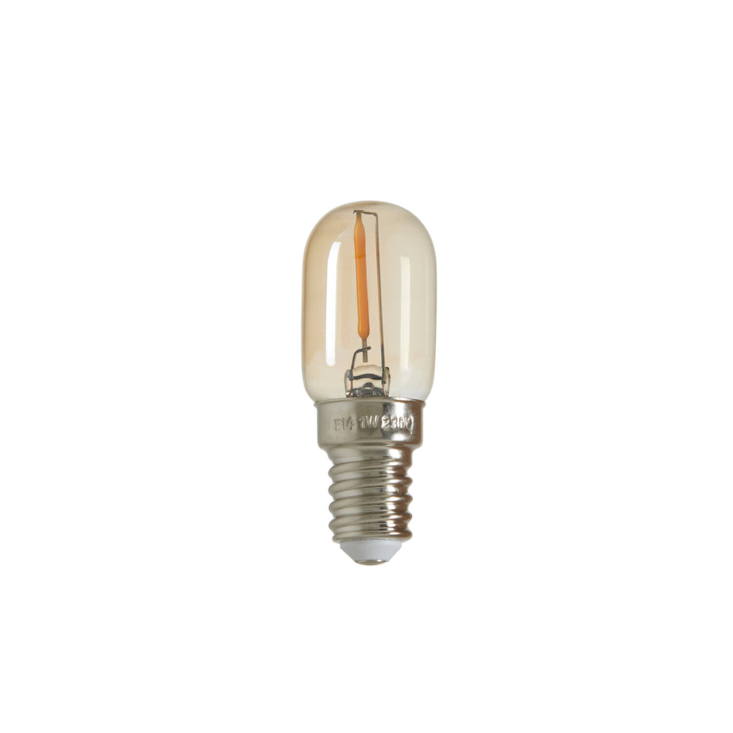 light & living LED staaf Ø2x6 cm LIGHT 1W amber E14 dimbaar