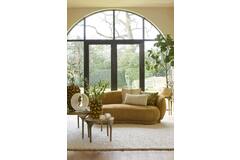 Light & Living Bank 191x93x73 Cm UVITA Okergeel