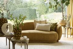 Light & Living Bank 191x93x73 Cm UVITA Okergeel