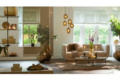Light & Living Bank 237x96x75 Cm KIALY Beige