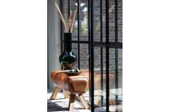 Light & Living Bank 90x31x46 Cm RAMY Leer Bruin