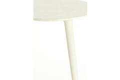 Light & Living Bijzettafel 80x60x36 Cm LINOS Crème