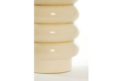 Light & Living Bijzettafel Ø30x40 Cm MIROGI Crème