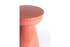 Light & Living Bijzettafel Ø35x41 Cm NUNOA Koraal