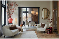 Light & Living Bijzettafel Ø39x52 Cm MILAKI Beige