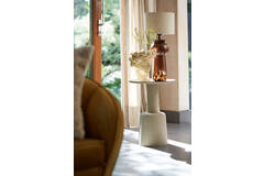 Light & Living Bijzettafel Ø39x52 Cm MILAKI Beige