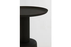 Light & Living Bijzettafel Ø39x52 Cm MILAKI Zwart