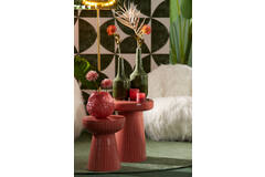 Light & Living Bijzettafel Ø41x51 Cm NUNOA Koraal