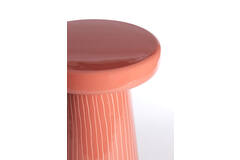 light & living Bijzettafel Ø41x51 cm NUNOA koraal