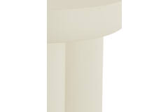 Light & Living Bijzettafel Ø50x47 Cm MIZUHO Crème