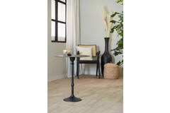 Light & Living Bijzettafel Ø50x60 Cm JANNA Mat Zwart